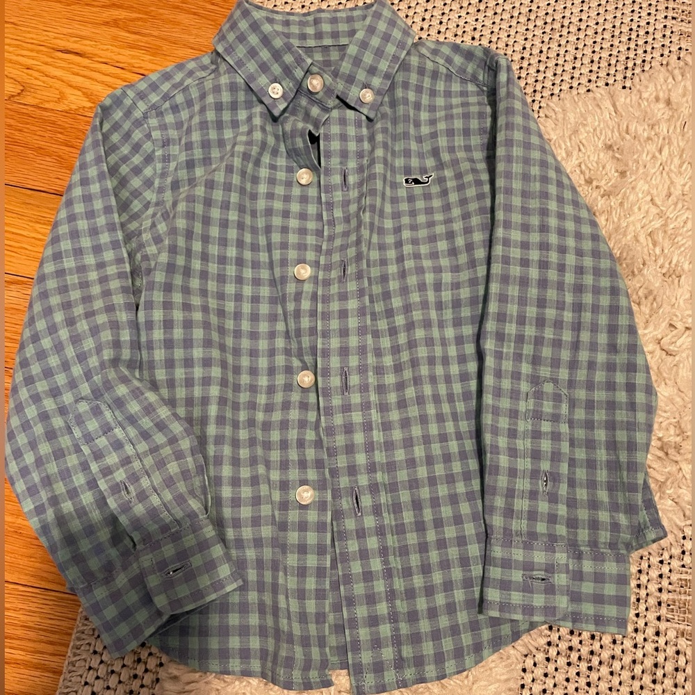 Vineyard Vines Whale Short button down